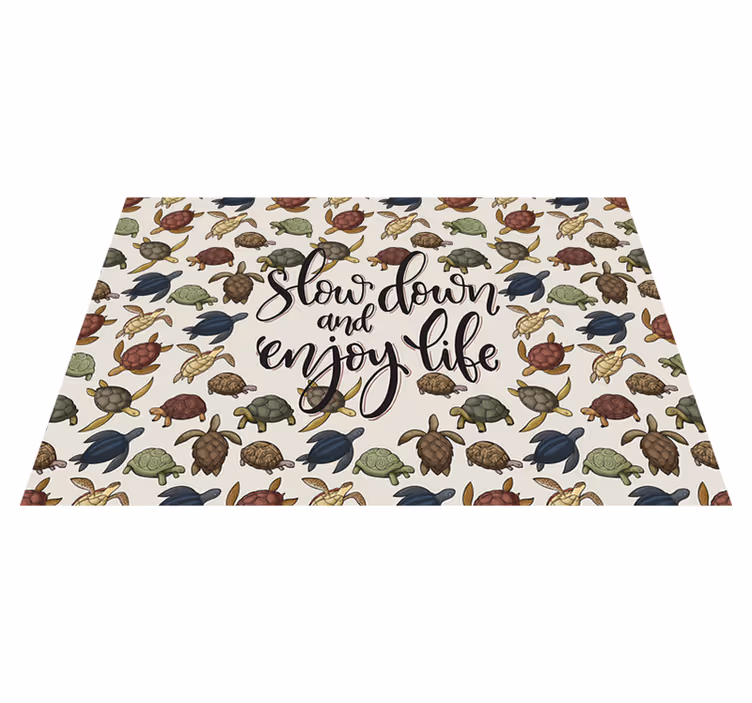 Individuais de mesa Variedade de tartarugas - TenStickers