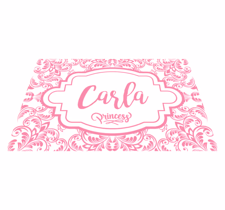 Individuais de mesa com nome design de nome elegante - TenStickers