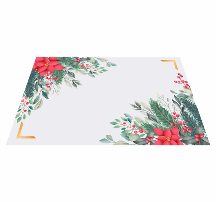 Individuais de mesa de Natal Enfeites de natal - TenStickers