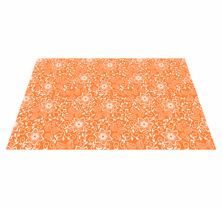 Individuais de mesa de paisley Paisley flores - TenStickers