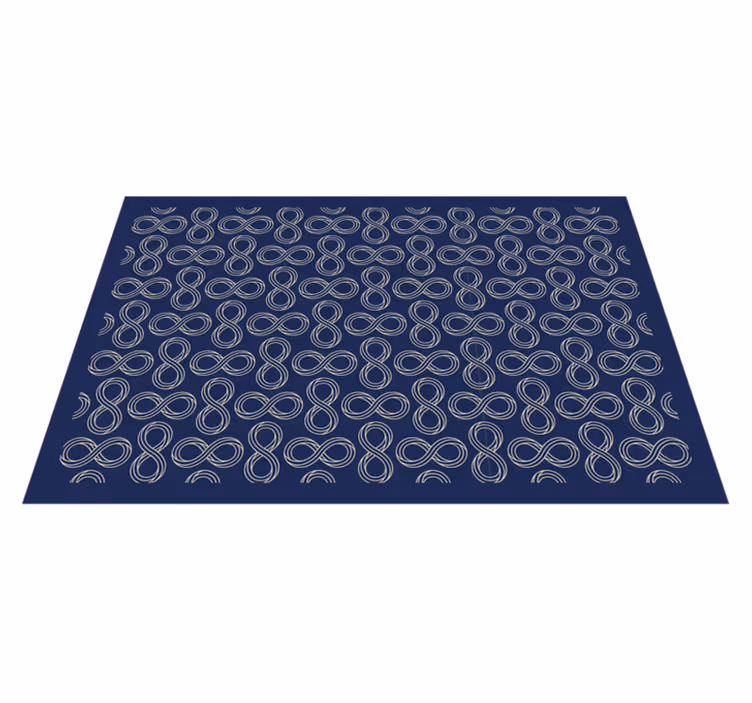 Individuais de mesa de texturas padrão infinito elegante - TenStickers