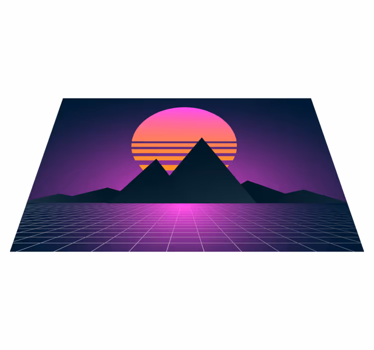 Individuais de mesa Sol 70's Sol vintage e retro - TenStickers
