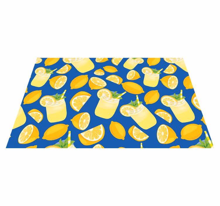 Individuais de mesa de cítricos Limonada e limões - TenStickers