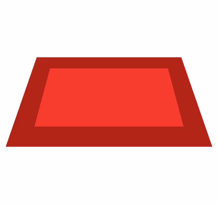 Individuais de mesa de texturas fundo vermelho forte - TenStickers