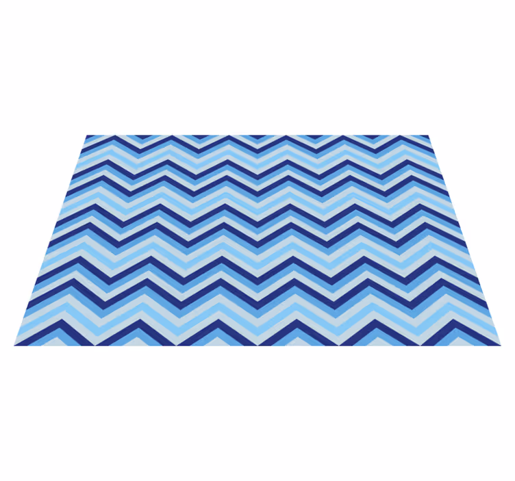 Individuais de mesa de texturas padrão chevron - TenStickers