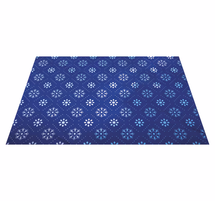 Individuais de mesa de texturas superfície azul marinho - TenStickers