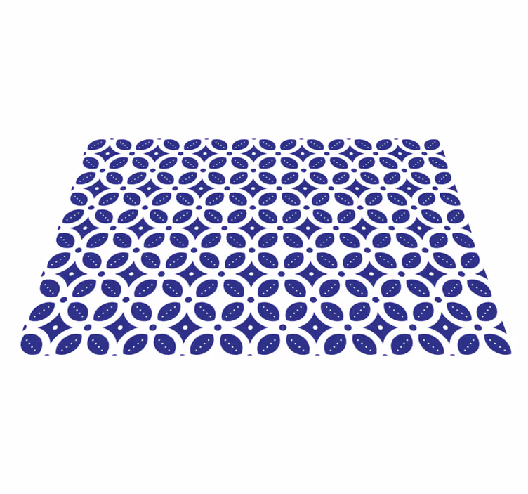 Individuais de mesa de texturas com sobreposição geométrica - TenStickers