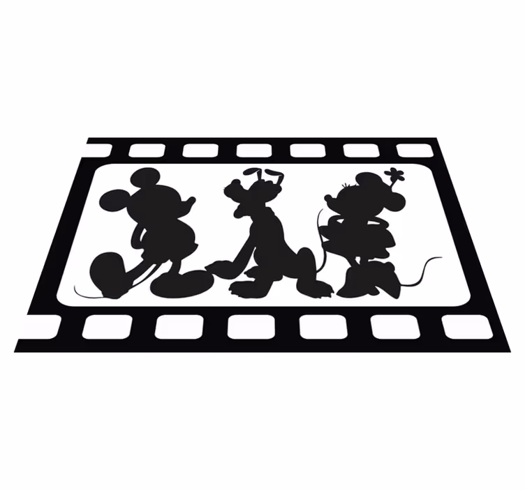 Individuais de mesa infantis Mickey e minney e pluto - TenStickers