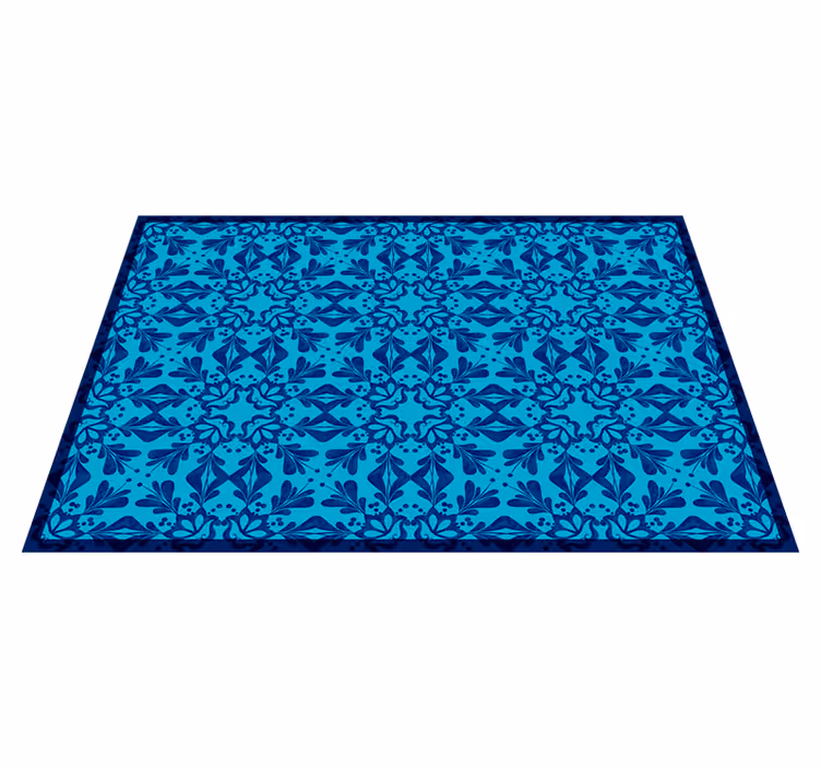 Individuais de mesa de texturas ideia botânica elegante - TenStickers