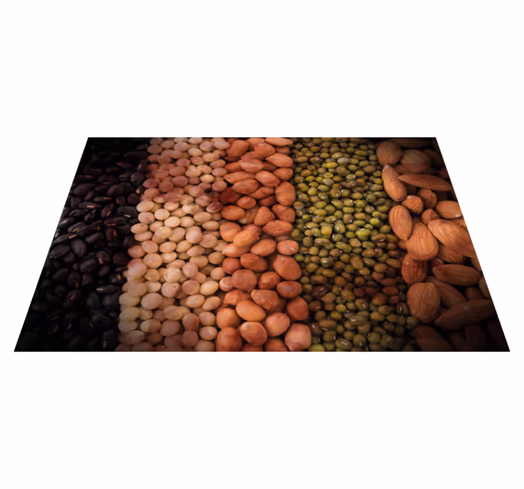 Individuais de mesa de texturas variedade de nuts - TenStickers