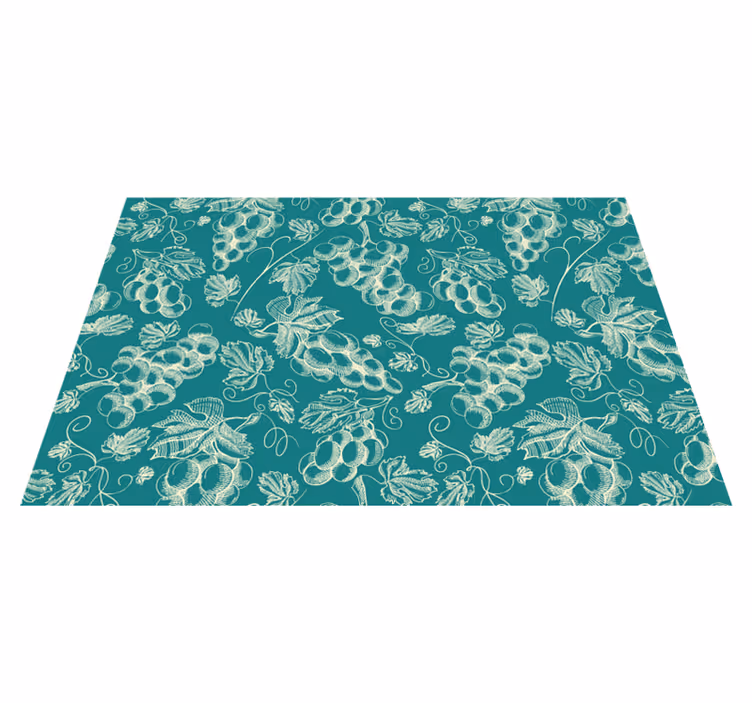 Individuais de mesa de texturas padrão videira - TenStickers