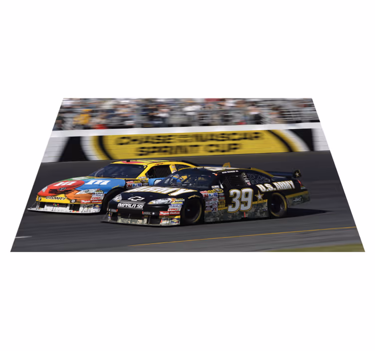 Individuais de mesa para casa ação de carros de corrida - TenStickers