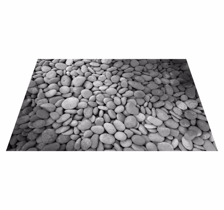 Individuais de mesa de texturas superfície de seixos lisos - TenStickers
