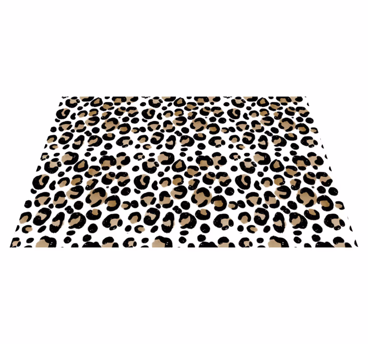 Individuais de mesa de texturas com estampa de leopardo - TenStickers