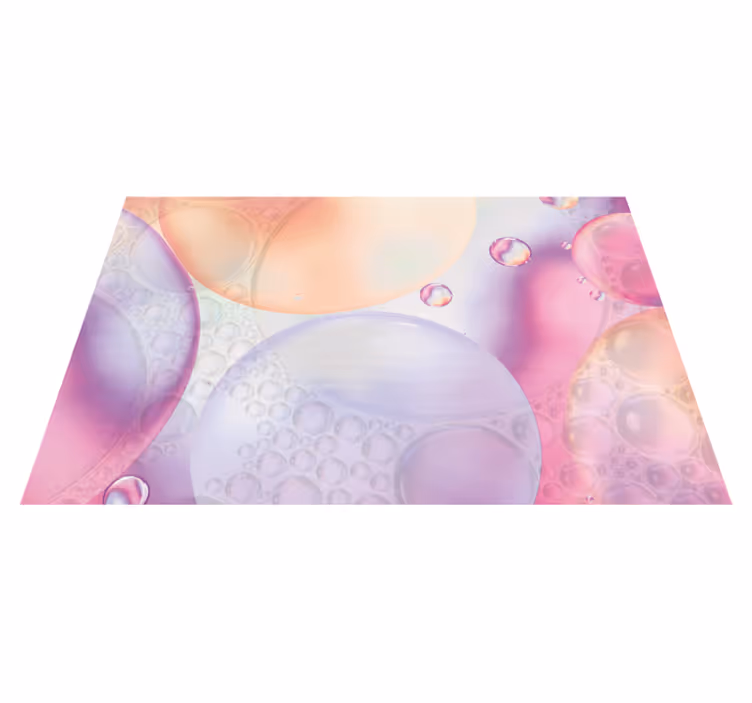 Individuais de mesa de texturas superfície colorida e bubbly - TenStickers