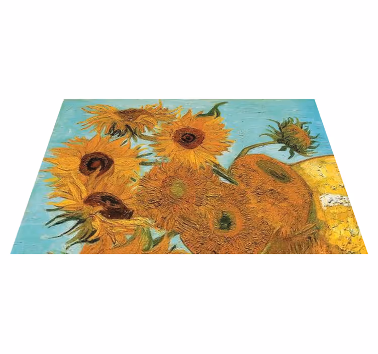 Individuais de mesa com flores Girassóis de van gogh - TenStickers
