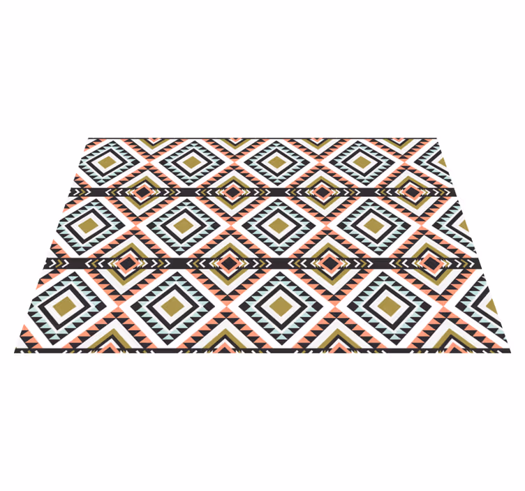 Individuais de mesa de texturas Padrão boho - TenStickers