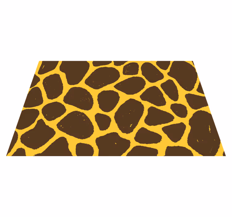 Individuais de mesa originais com estampa de girafa - TenStickers