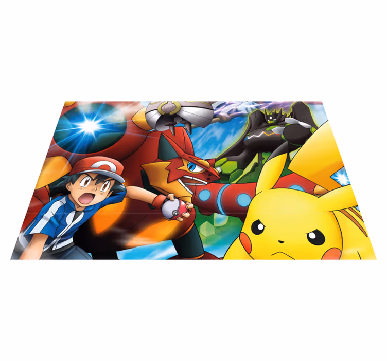 Individuais de mesa para casa Personagens pokémon - TenStickers