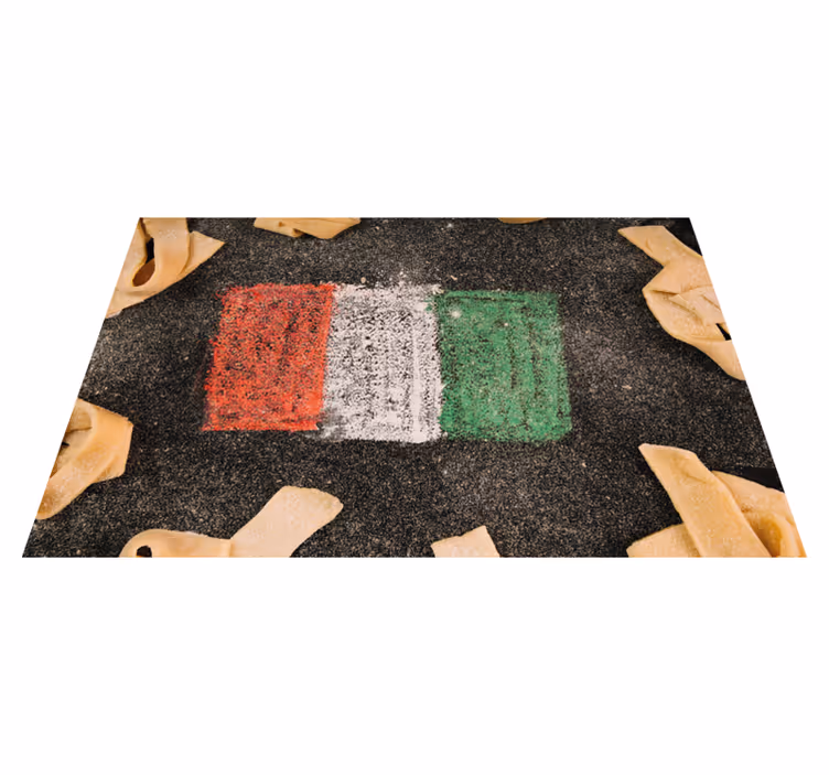 Individuais de mesa originais bandeira italiana - TenStickers