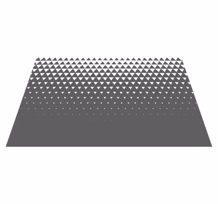 Individuais de mesa de texturas com padrão triangular - TenStickers