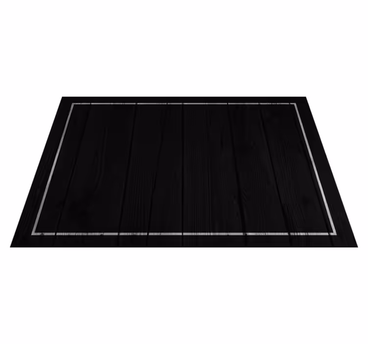 Individuais de mesa de texturas superfície preta elegante - TenStickers
