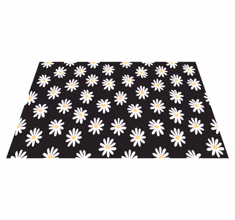 Individuais de mesa infantis estampa floral de margaridas - TenStickers