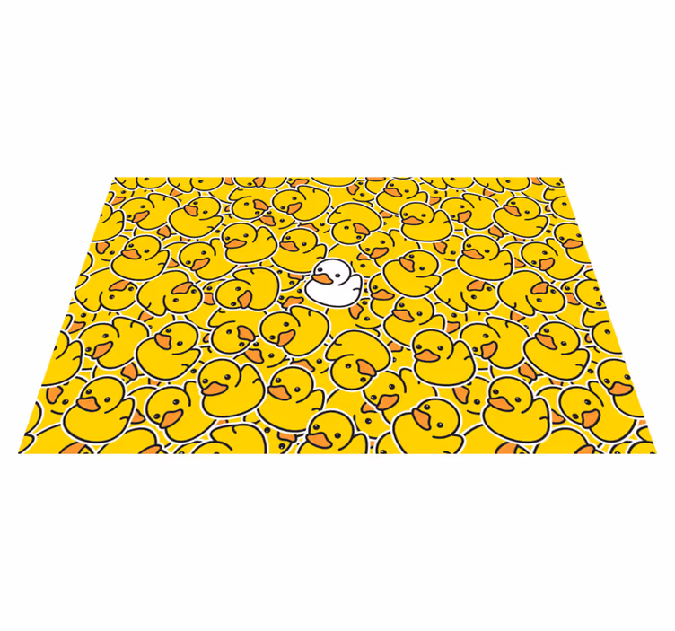 Individuais de mesa infantis com estampa de patinhos - TenStickers