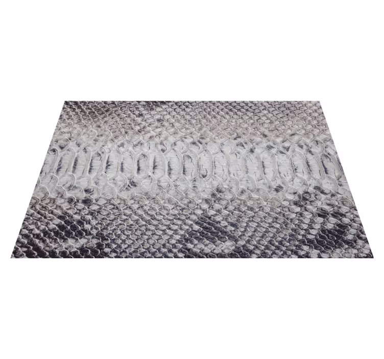 Individuais de mesa de texturas padrão de pele de cobra - TenStickers
