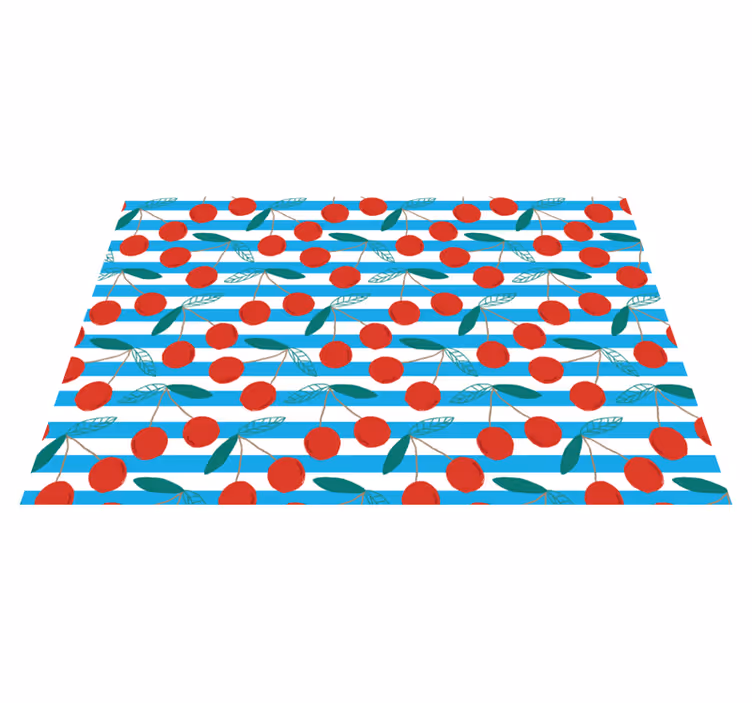 Individuais de mesa originais com superfície de cereja - TenStickers