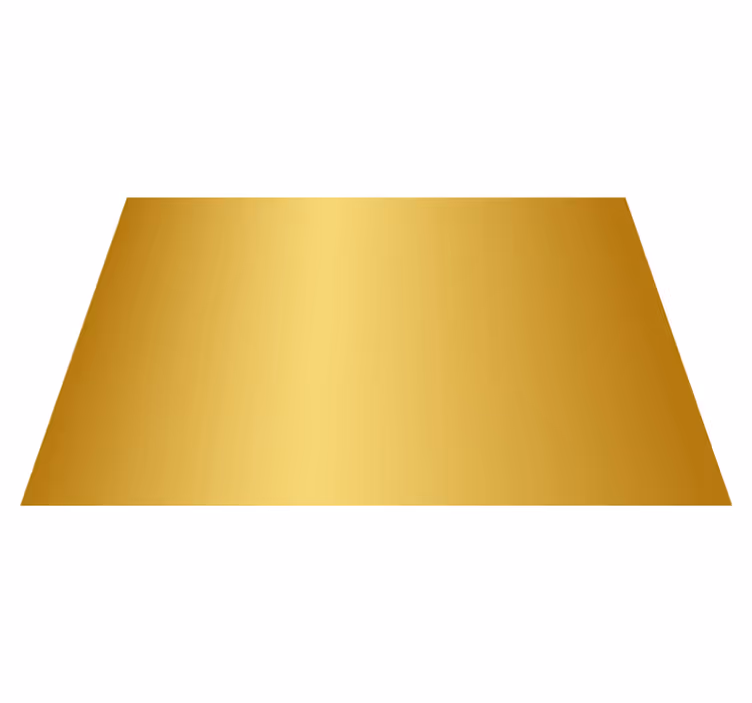 Individuais de mesa modernos superfície gradiente dourado - TenStickers