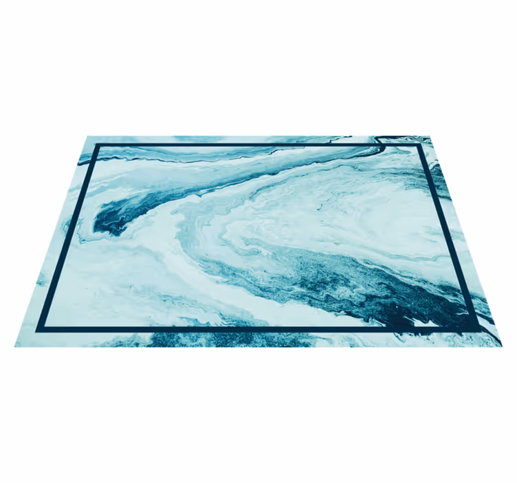 Individuais de mesa de texturas com motivo de onda do oceano - TenStickers
