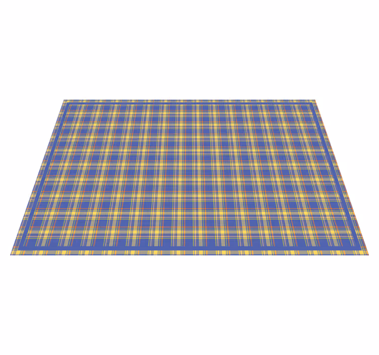 Individuais de mesa de texturas superfície com padrão xadrez - TenStickers