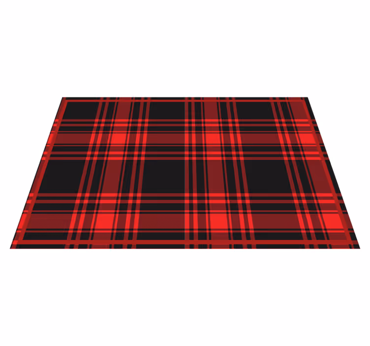 Individuais de mesa de texturas com padrão xadrez - TenStickers