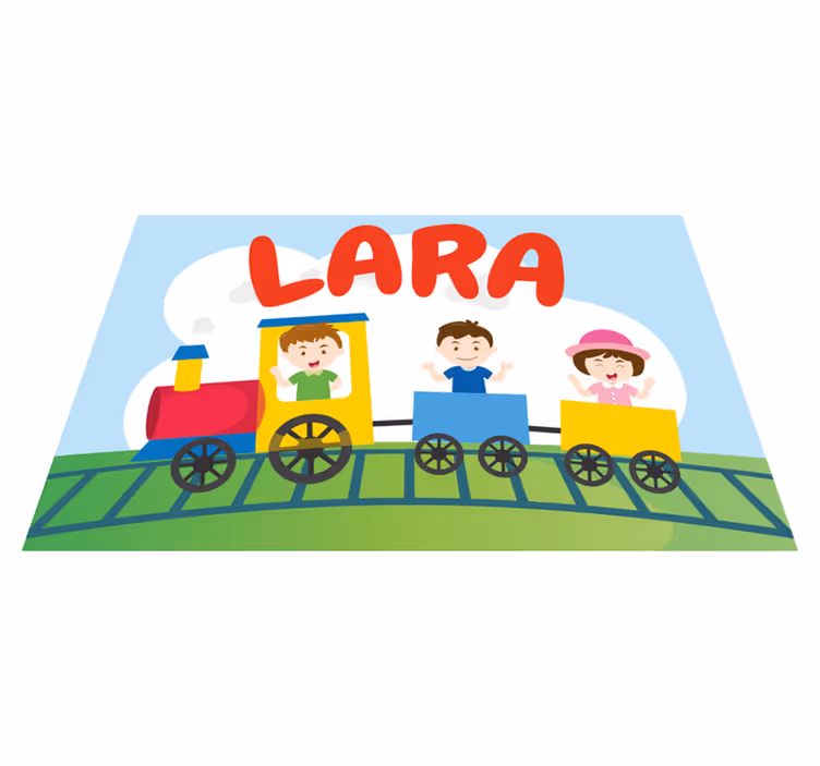 Individuais de mesa infantis ilustração de crianças - TenStickers