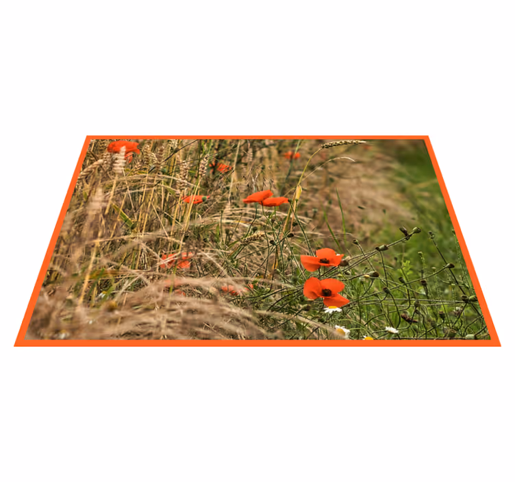 Individuais de mesa infantis arranjos de comida divertidos - TenStickers