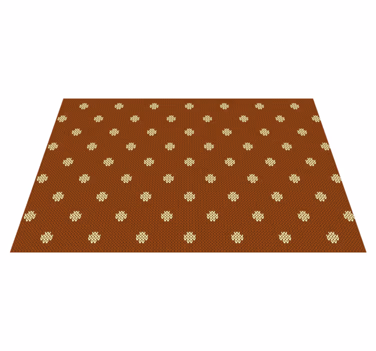 Individuais de mesa de texturas padrão de bolinhas - TenStickers