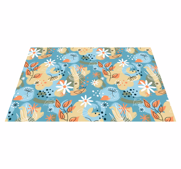 Individuais de mesa modernos com inspiração floral - TenStickers