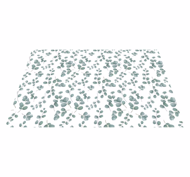 Individuais de mesa de texturas folhas de eucalipto - TenStickers