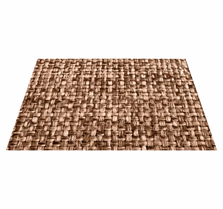 Individuais de mesa de texturas em trançado de fibra natural - TenStickers