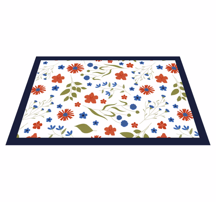 Individuais de mesa infantis encanto floral - TenStickers