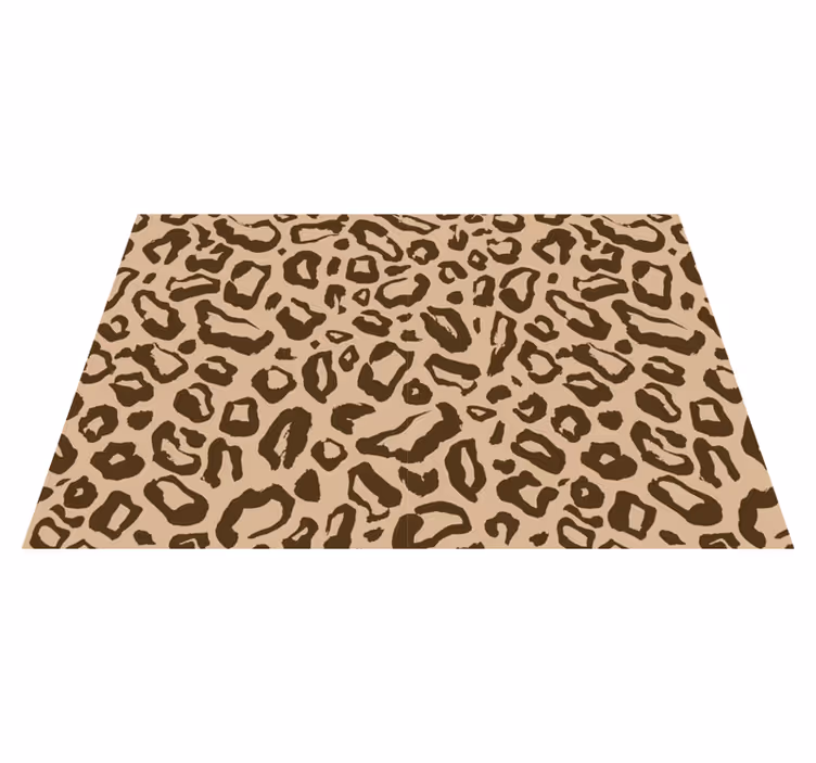 Individuais de mesa de texturas estilo onça - TenStickers