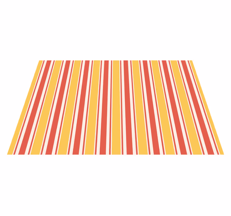 Individuais de mesa infantis com padrão listrado colorido - TenStickers