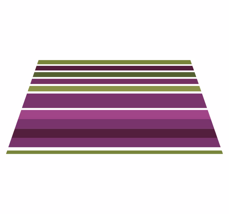 Individuais de mesa de texturas listras horizontais ousadas - TenStickers
