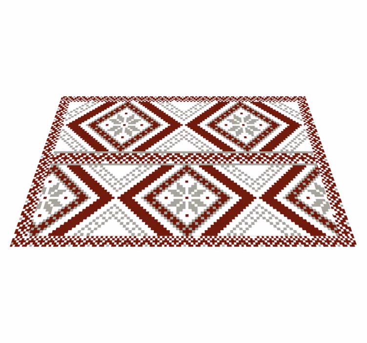 Individuais de mesa de texturas padrão geométrico - TenStickers