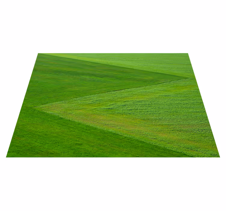 Individuais de mesa originais Estética da grama verde - TenStickers