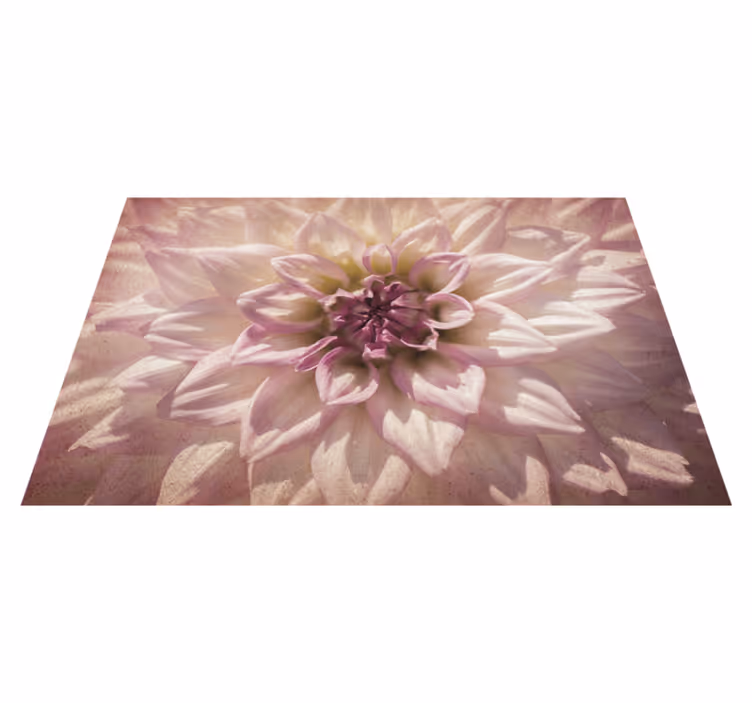Individuais de mesa originais exibição floral delicada - TenStickers