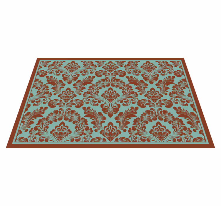 Individuais de mesa de texturas conceito floral elegante - TenStickers