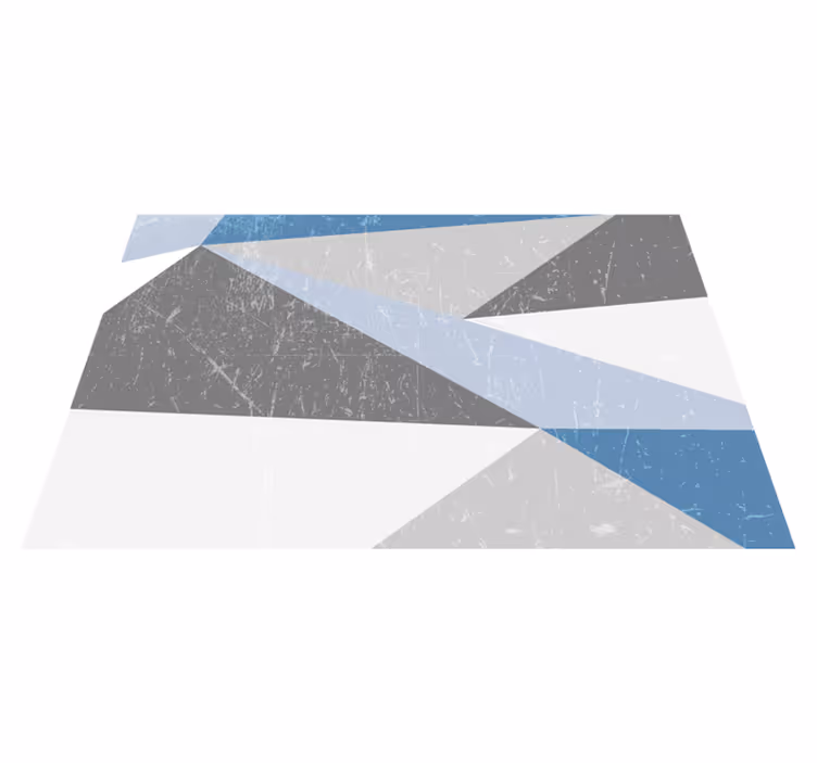 Individuais de mesa modernos com padrões angulados - TenStickers