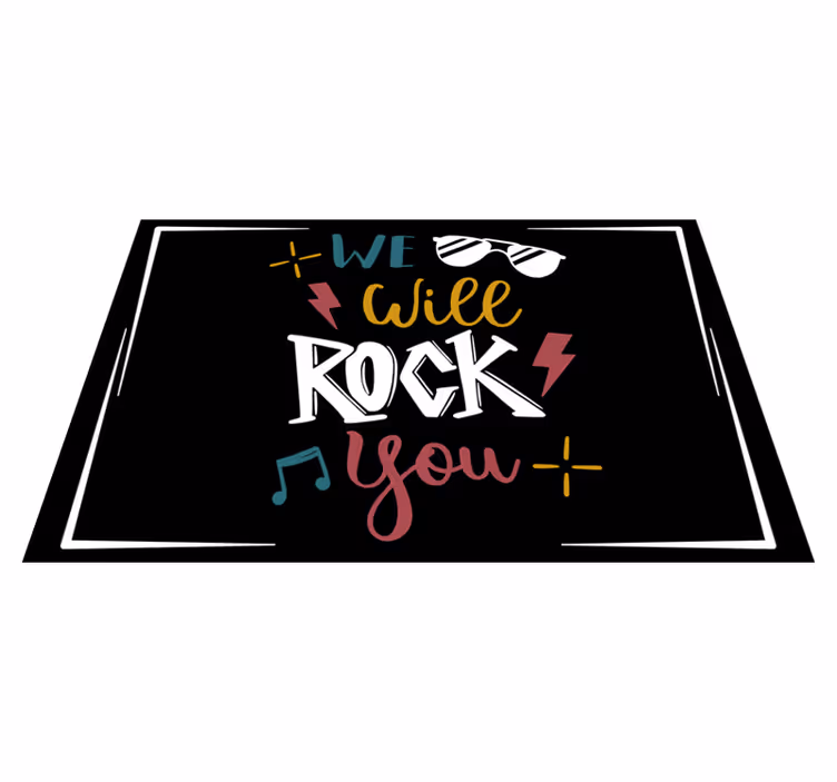 Individuais de mesa com texto citação em destaque - TenStickers